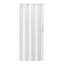 Porte accordéon pliable double paroi Loft Series Premium, 81 cm de large, blanche, idéale pour séparer une pièce ou créer un placard en toute intimité. Durable et facile à installer.