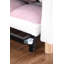 Canapé-lit convertible, fauteuil réglable avec coussin, fauteuil multifonctionnel avec tissu en peluche doux pour le salon, le dortoir, un appartement, une chambre ou un bureau