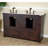 Ayva 93'' Double Bathroom Vanity with Carrara Marble Top