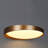 1-Light Led Drum Chandelier Light
