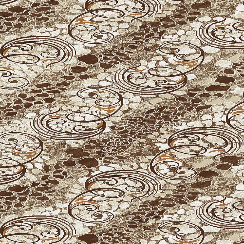 Soft Hall Carpet (2.6 x 4.9 ft), 100% Polyester, 0.3 in Pile Height | Antibacterial, Non-Slip Underside, 650 g/m² | Machine Washable, 3D Digital Print | Perfect for Living Room, Entryway & Bedroom Décor