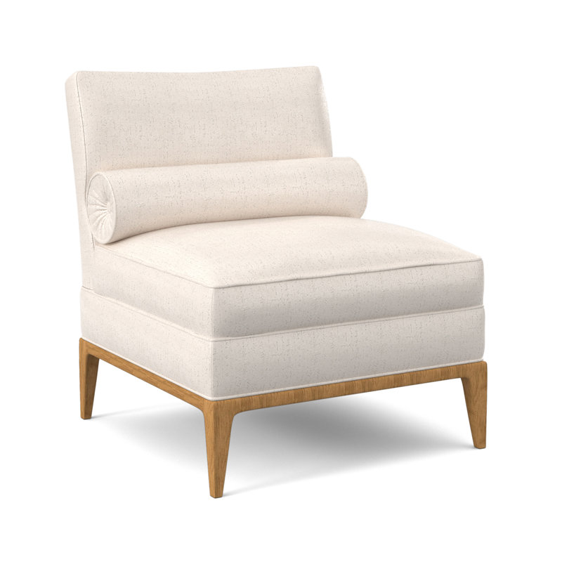 Fiona Sunbrella® Chair, Venice Ivory, Amber