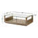 Shadow Play Floor Shelf Coffee Table with Storage
