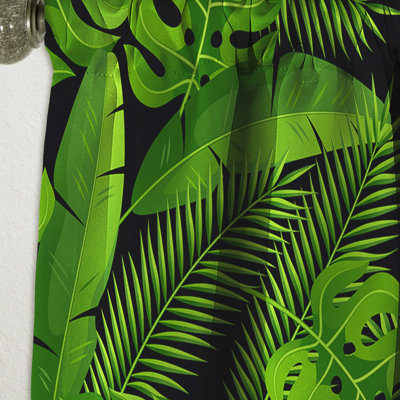 Exotic Tropical Plants - Nature Tropical Blackout Curtain Single Panel