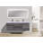 Chelsei 58.75'' Double Bathroom Vanity with Plastic Top-1295703099