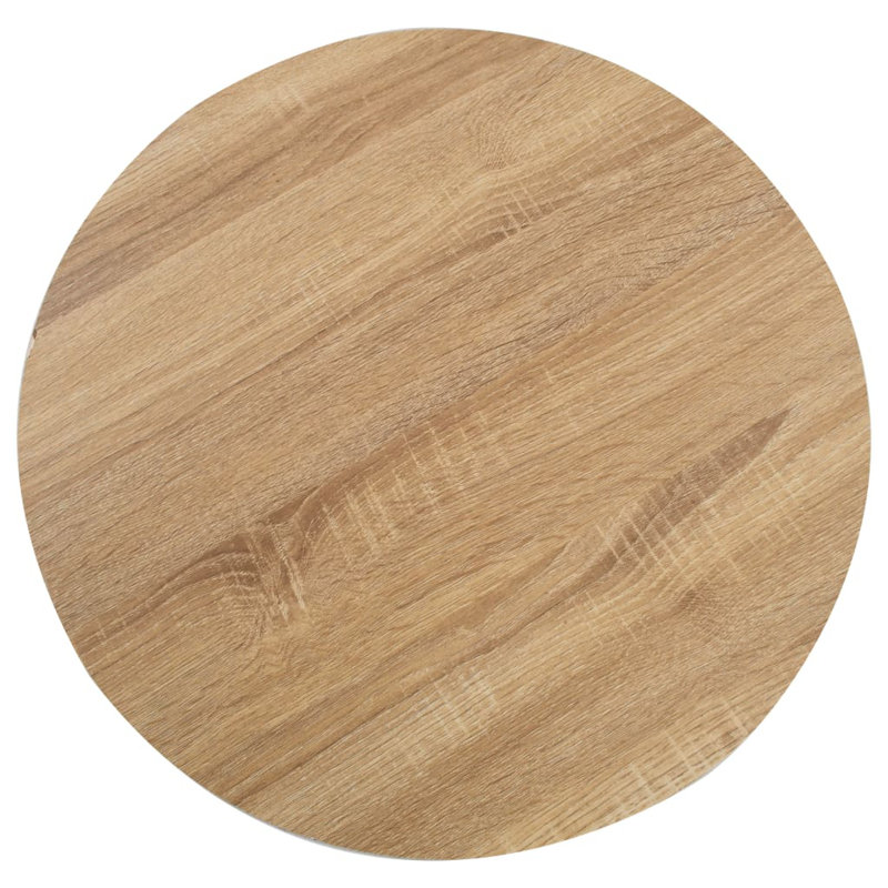 Anaël Round Dining Table, H75 x L60 X W60cm, White