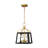4 - Light Dimmable Lantern Geometric Chandelier-65237600-65237601