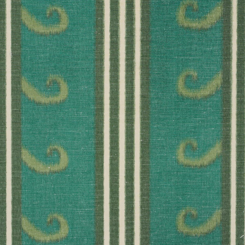 Schumacher X Laura Gonzalez Roman Reverie Fabric, Blue