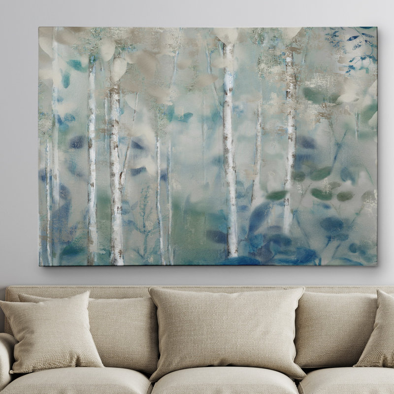«Zen Forest II», reproduction d'impression sur toile, H 36 po x l 48 po x p 1,5 po, Toile tendue