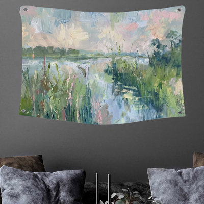 Microfiber Fabric Tapestry