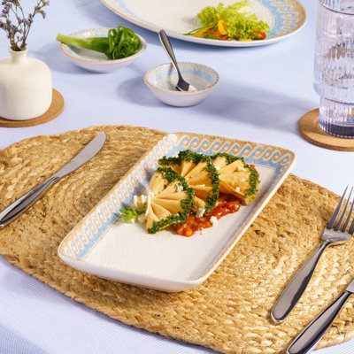 Rectangle Plate | Porcelain | Athena
