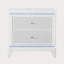 Table de chevet blanche ADALID