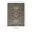 Shoshana Oriental Gray and Ivory Soft Low Pile Area Rug-122979460