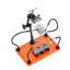 Station de soudure réglable à bras magnétique avec support pour pistolet à air chaud et 6 supports pour carte de circuit imprimé