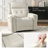 Joseph Traditional Lift Assist Power Recliner with Massage and Heating Function-764921099