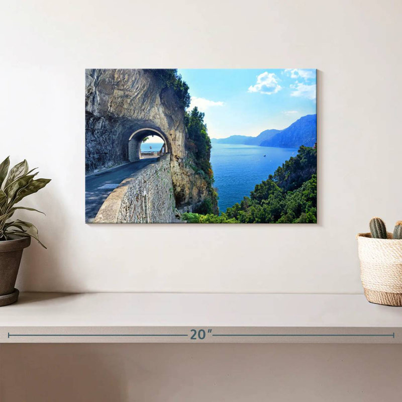 Tunnel d'autoroute Lilie Amalfi, H 8 po x l 12 po