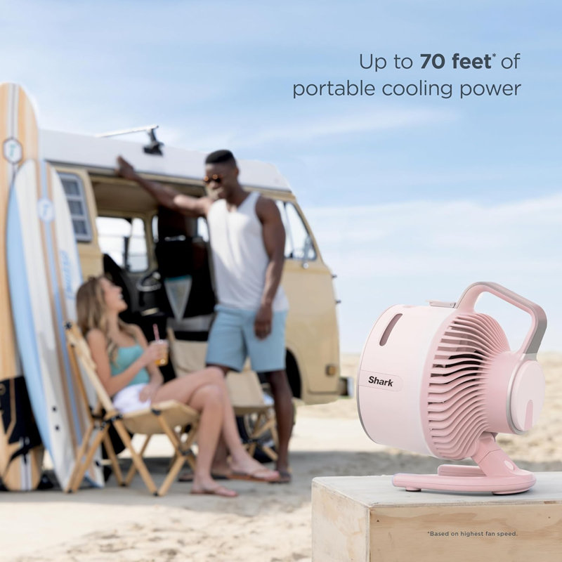Shark 11.47 in. H Misting Fan