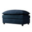 Canapé modulaire 3 places avec repose-pieds en chenille l 75,59 po x P 57,48 po Aurelia