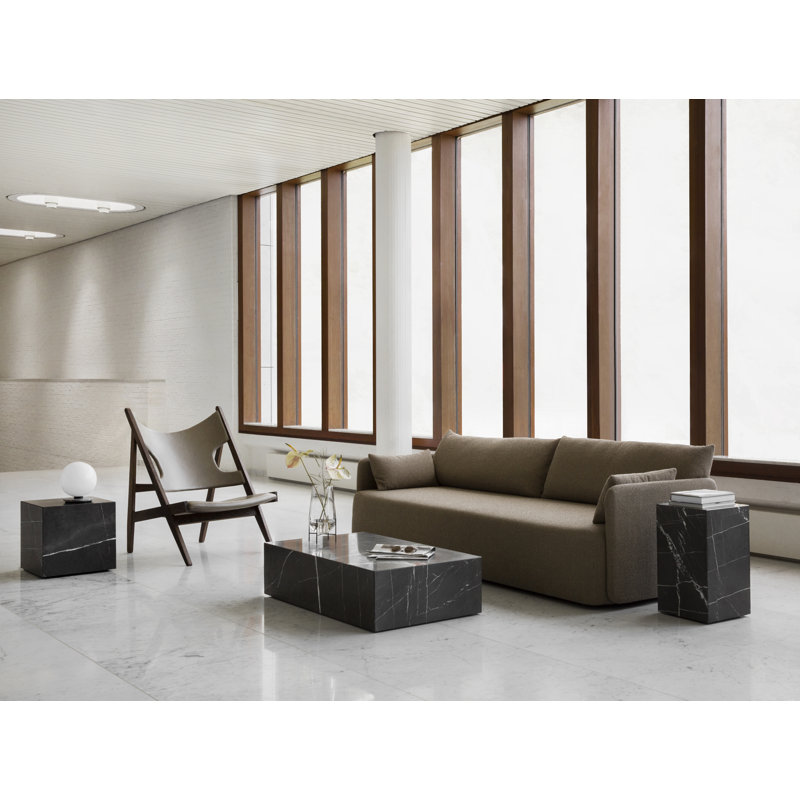 Plinth Coffee Table, Gray Kendzo