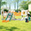 Ensemble de jeu 11-en-1 pour tout-petits avec aire de jeu pour enfants