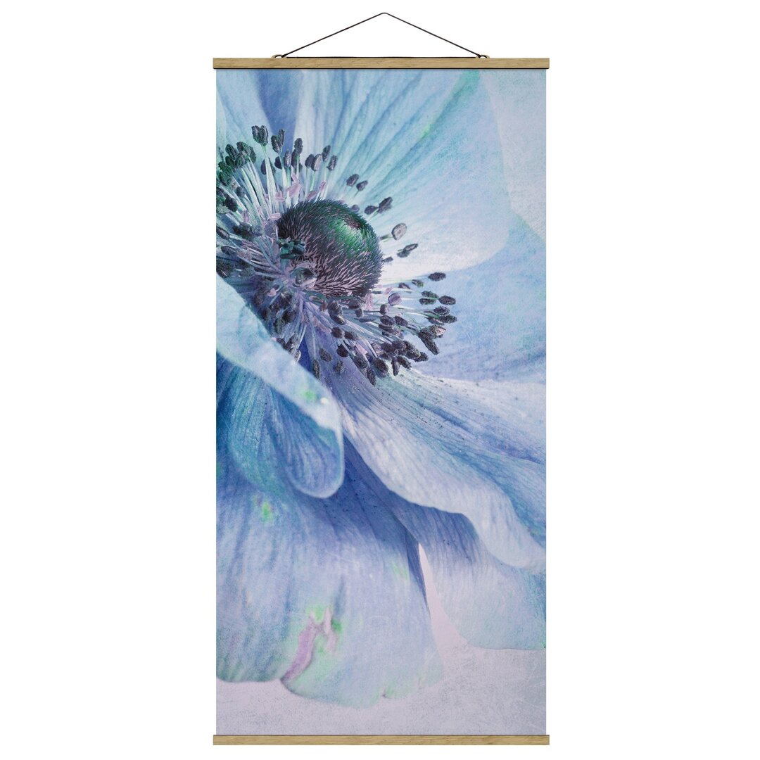 Kunstdruck Blossom In Turquoise