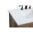 Broadlands 30'' Single Bathroom Vanity with Engineered Marble Top-95599867