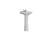 Prestige Vitreous China 22" Pedestal Bathroom Sink with Overflow