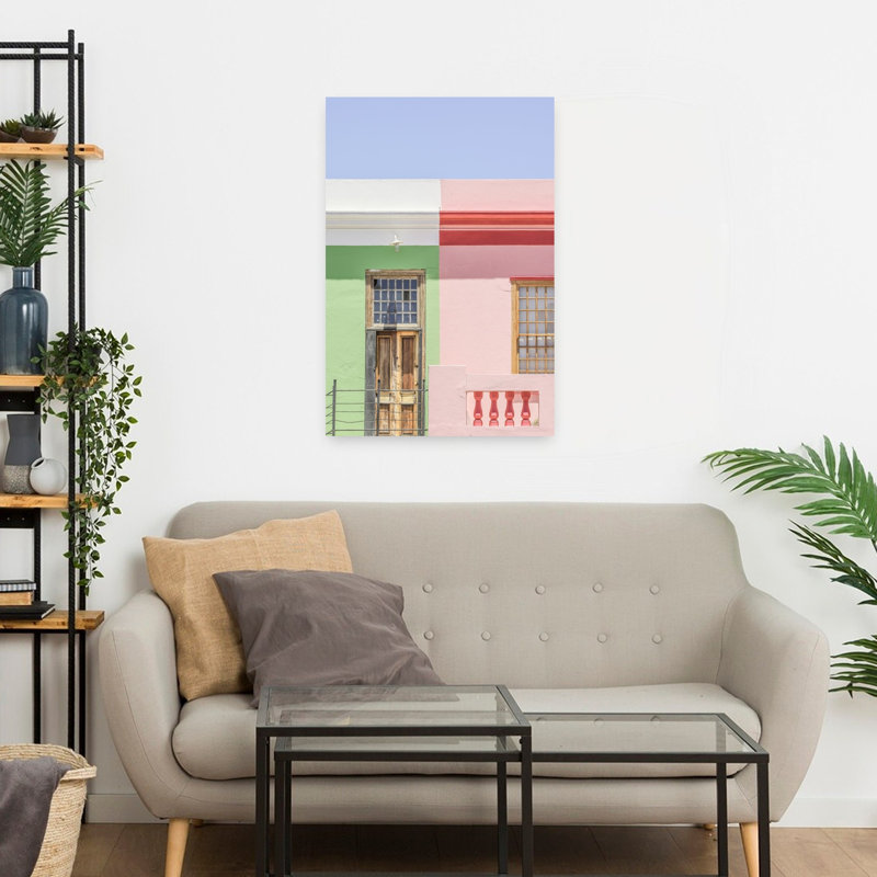 Art contemporain, architecture contemporaine, art urbain abstrait, H 24 po x l 16 po