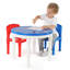 Kids 3 Piece Round Play Or Activity Table and Chair Set-823970986