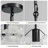 1 - Light Dimmable Single Pendant With 6 Glass Petal Shade-667874576
