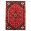Tapis rouge Humaira Vintage 5 pi 10 po x 8 pi 8 po