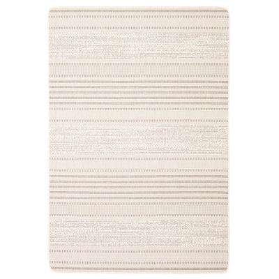 Tapis ivoire intérieur / extérieur Bralynn
