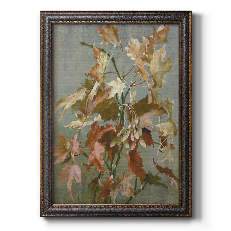 Ancienne toile ancienne encadrée de qualité supérieure - Prêt à accrocher, H 20 po x l 16 po x P 1 po