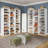 47.2" White 14-Tier Shoe Storage Cabinet