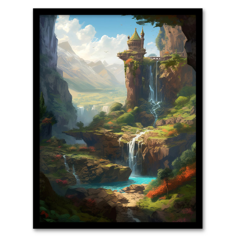 Adalya Single Picture Frame Print