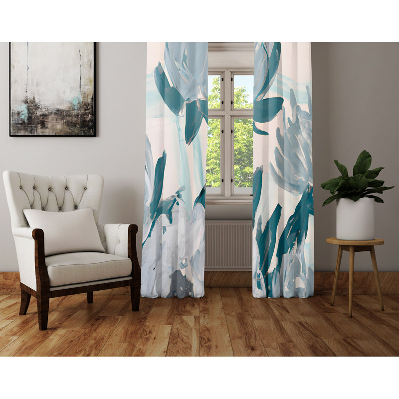 Rideau en polyester Ambrogio, L 20 po x L 52 po