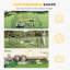 60cm H Panel Metal Pet Barrier With Door-87840728