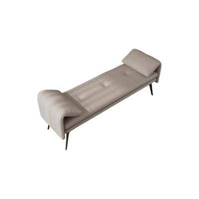 Superior And Comfortable Bed Stool Faux Leather Upholstered Bench