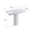 Reve Ceramic Pedestal Bathroom Sink with Overflow-1409980942-1444050320-1444050351