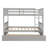 Full Over Full Bunk Bed with Trundle-696087173