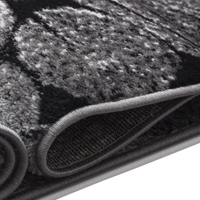 Halesowen Machine Woven Grey Indoor Rug