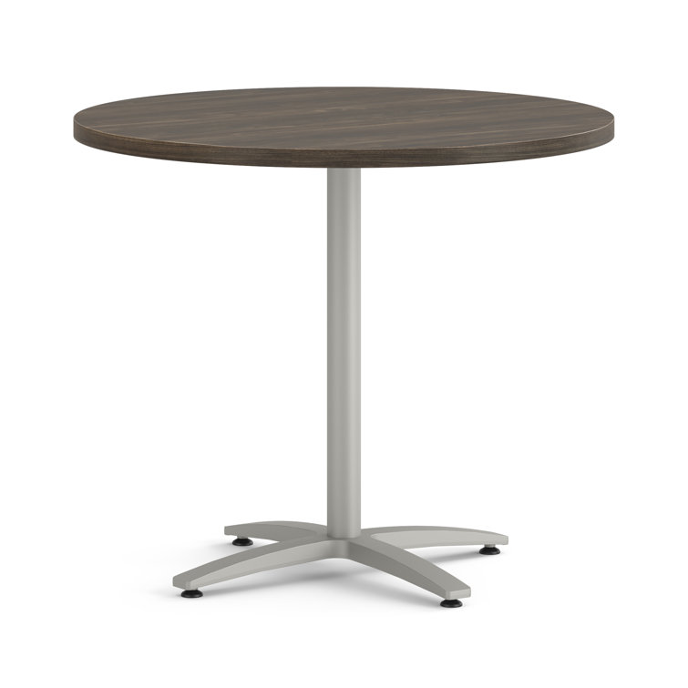 Between 36'' L Round Breakroom Table