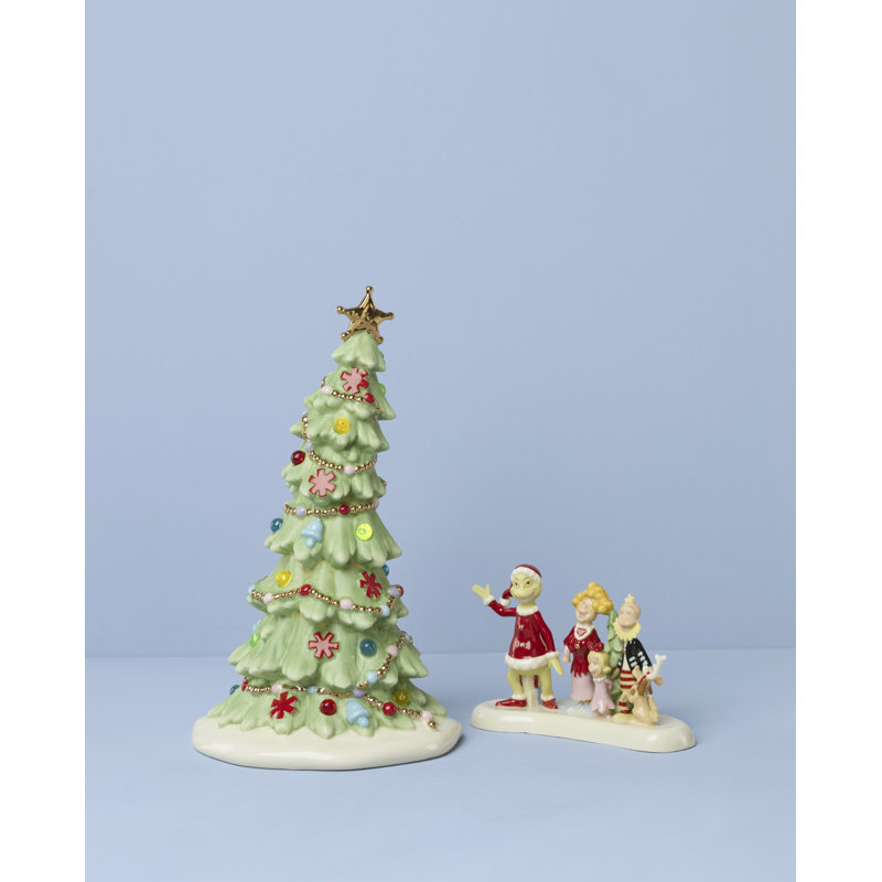 Lenox Who-Ville Light-Up Tree Figurine 2-Piece Set