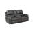 Joela Leather Console Loveseat W/ Dual Recliners-94566794-99357963