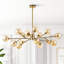 Spoffo 15-Light Modern Contemporary Glass Bubble Chandelier Sputnik Kitchen Island Pendant Lamp With Glass Shade-2044802524