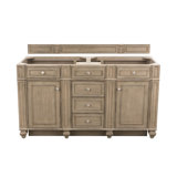 Bristol 60'' W Double Bathroom Vanity Base