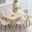 Nordic Style Wooden Dining Table - Rectangular Dining Table - For 4-6 People -1995404984