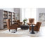 Gallin Leather Tufted Wingback Chair-1889498988-1889498952
