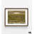 Brown Framed Print with Mat