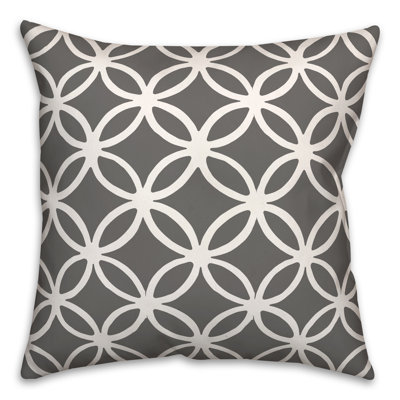 Lattice Throw Pillow